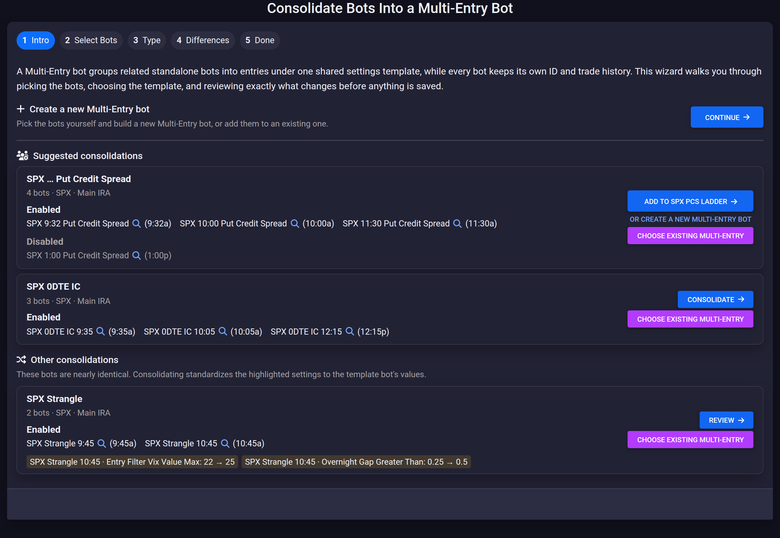 Consolidate Bots Faster With Automatic Suggestions